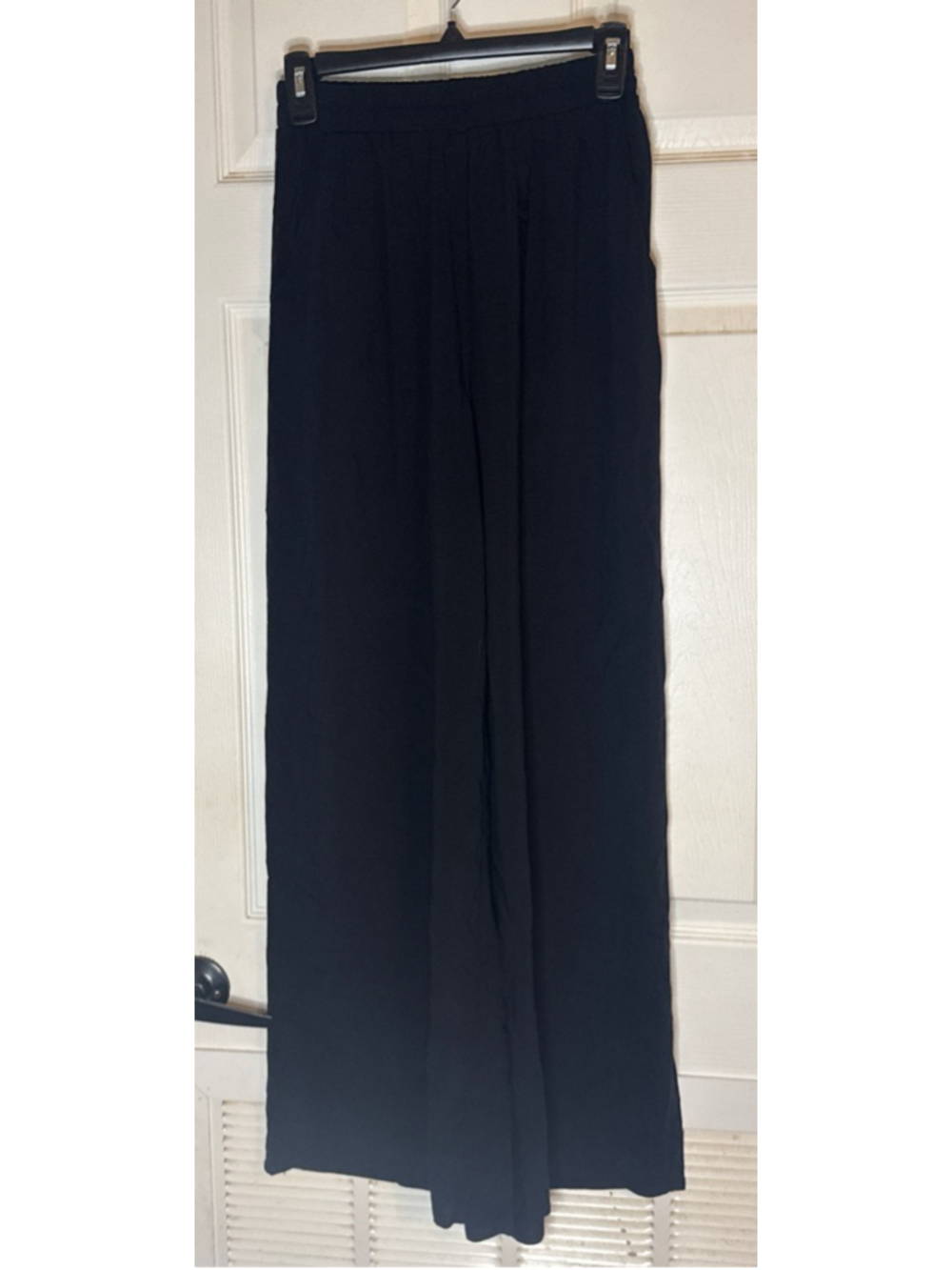 ZENANA Black Wide Leg Pants S - Picture 1 of 4